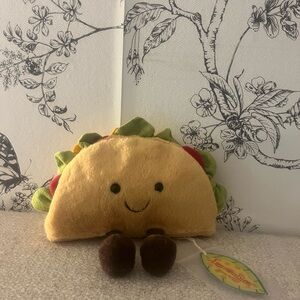 Jellycat taco OG leaf tag